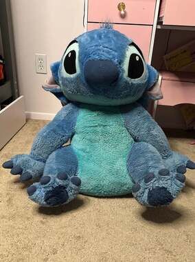 Disney Parks Jumbo Lilo & Stitch 24-Inch Large Plush Stuffed Animal Toy